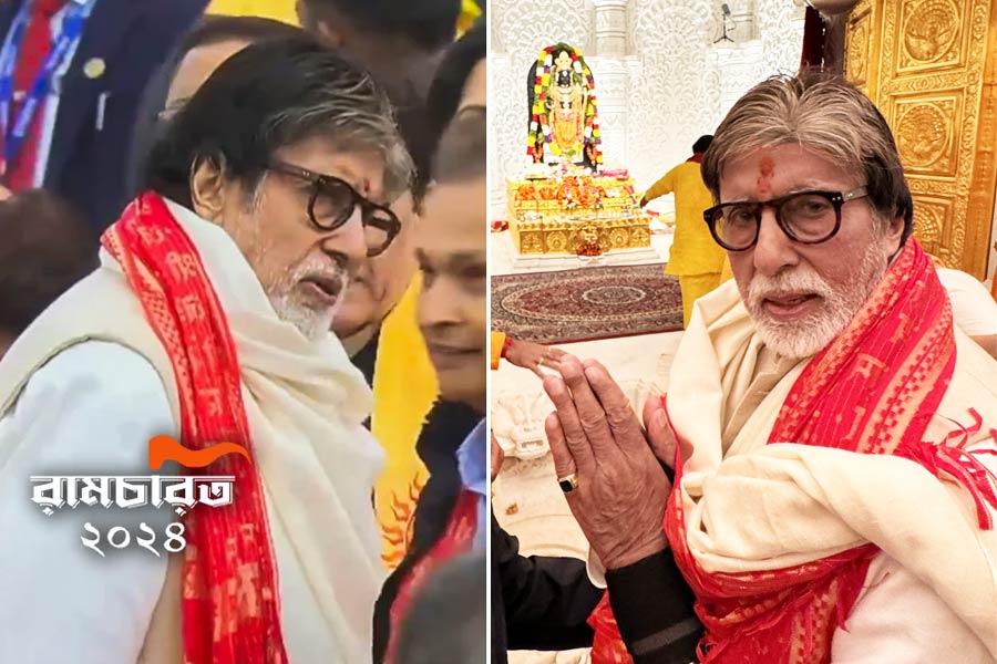 Amitabh Bachchan Shares Cryptic Post Days After Ram Mandir Opening | Sangbad Pratidin
