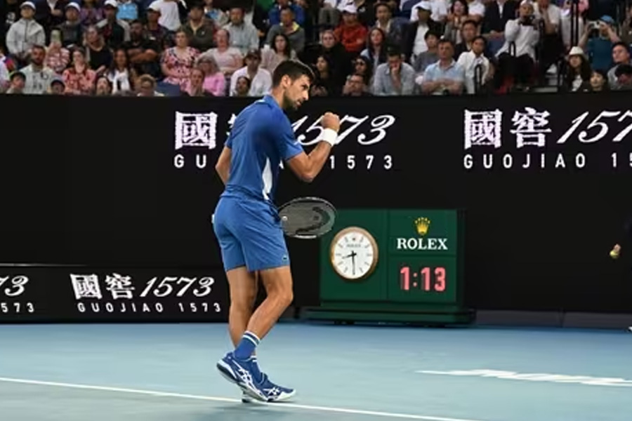 Novak Djokovic wins first match of Australian Open 2024 | Sangbad Pratidin