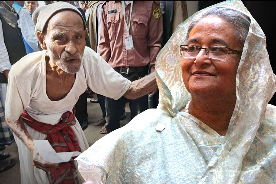 Hundred years old man wants to vote for Sheikh Hasina even after 5 years | Sangbad Pratidin