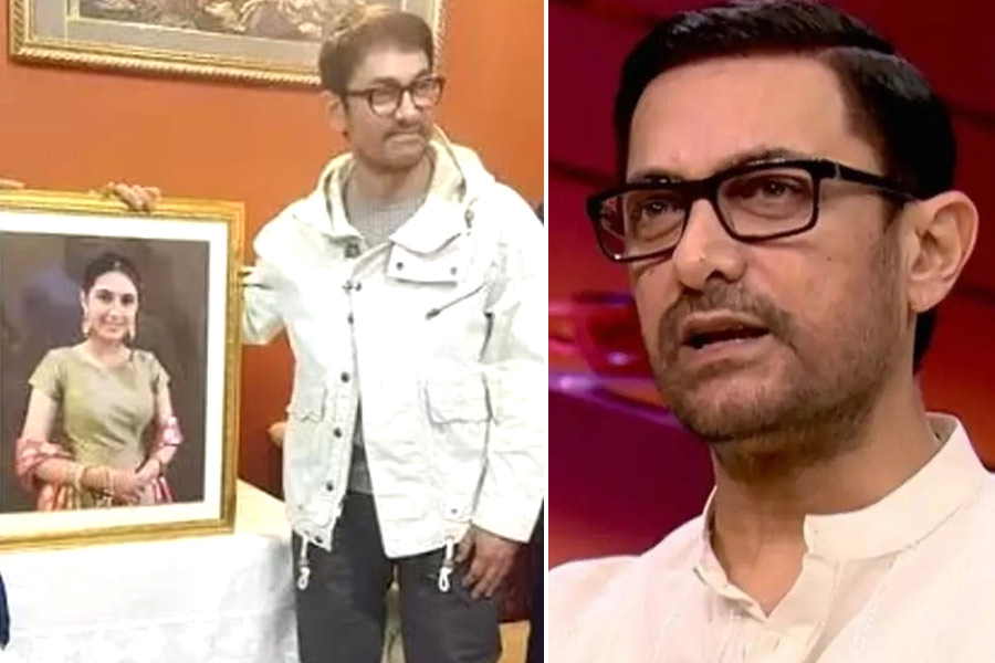 ‘এত হাসি কেন?’, প্রয়াত ‘দঙ্গল’ অভিনেত্রী সুহানির স্মরণসভায় গিয়ে সমালোচিত আমির