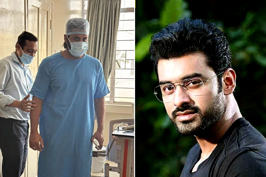 Ankush Hazra gone through operation for injured leg | Sangbad Pratidin