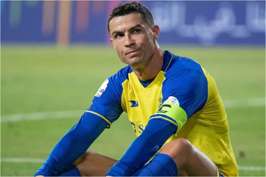 Cristiano Ronaldo suspended for one match for obscene gesture in Saudi pro league game। Sangbad Pratidin