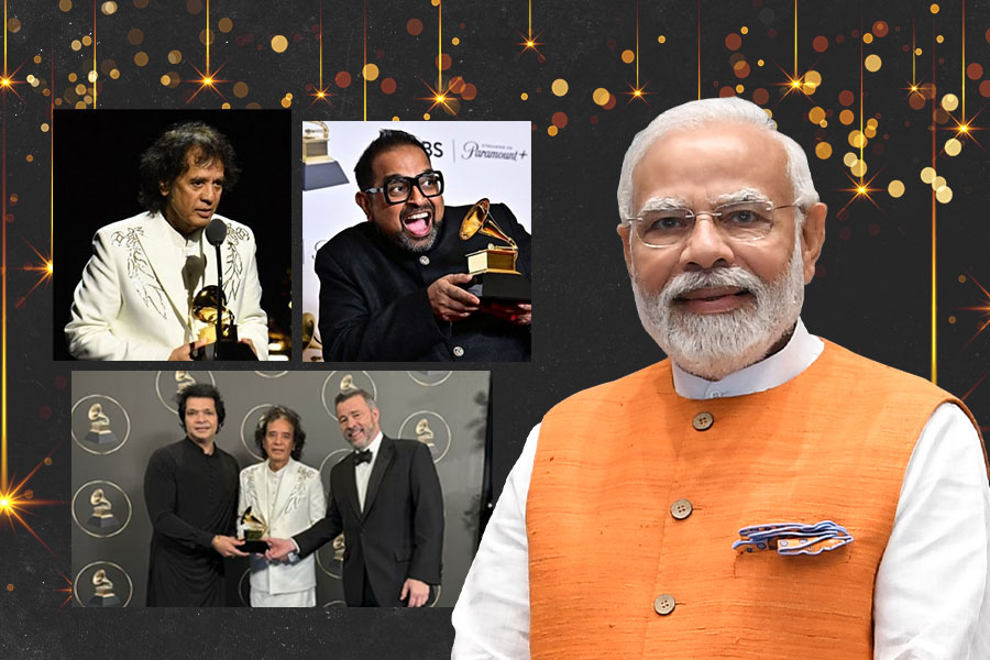 PM Narendra Modi Congratulates Grammy Winners Shankar Mahadevan, Zakir Hussain