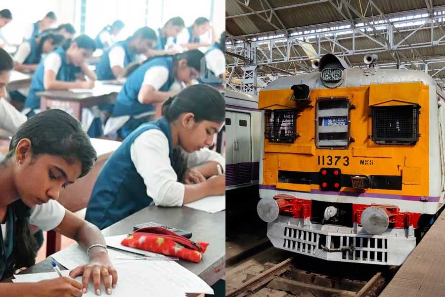 HS Exam: Local trains from Sealdah division will give additional stoppage during Higher Secondary exam | Sangbad Pratidin