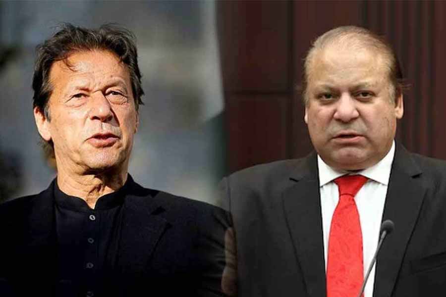 Pakistan election result: Nawaz Sharif, Imran Khan both claim win | Sangbad Pratidin
