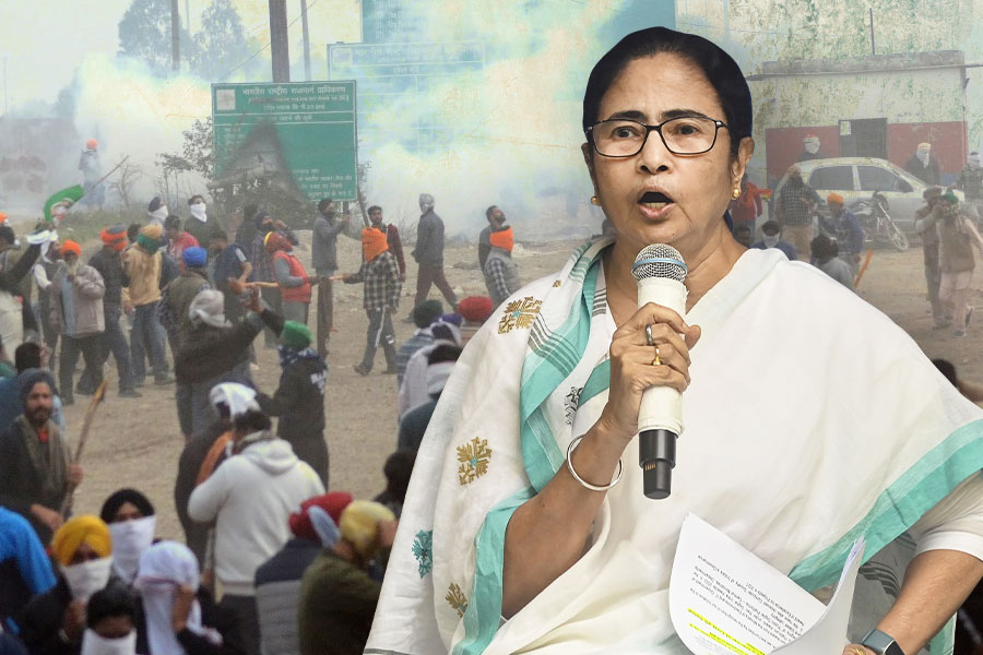 Mamata Banerjee reacts to Delhi Farmers protest | Sangbad Pratidin