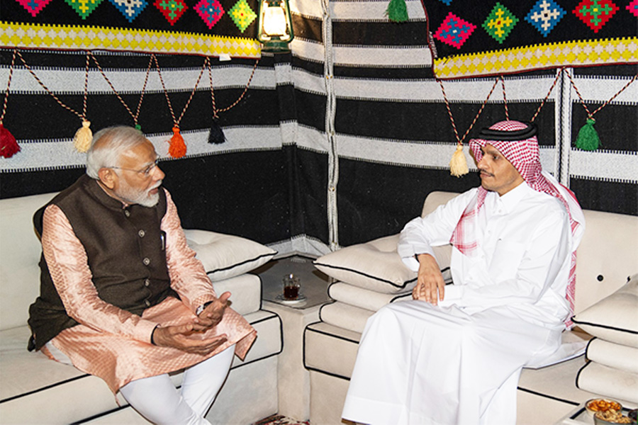 PM Modi 'had wonderful talk' with Qatar counterpart | Sangbad Pratidin