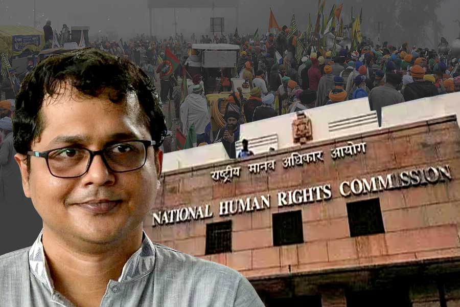 Saket Gokhale writes to NHRC on Farmer death case | Sangbad Pratidin