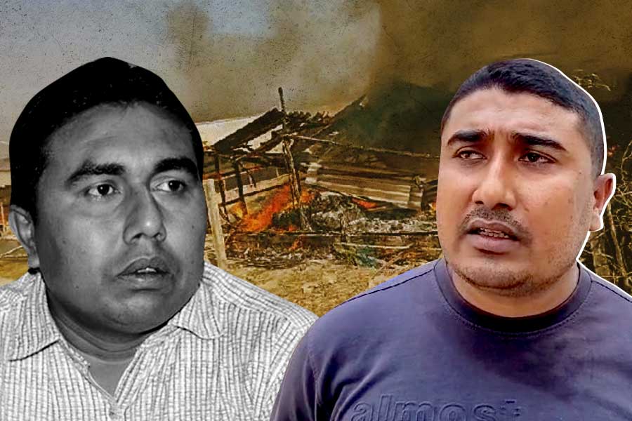 শাহজাহান গ্রেপ্তার হতেই ‘পালটা মারে’র হুমকি ভাইয়ের, সন্দেশখালির বাতাসে কি বারুদের গন্ধ?