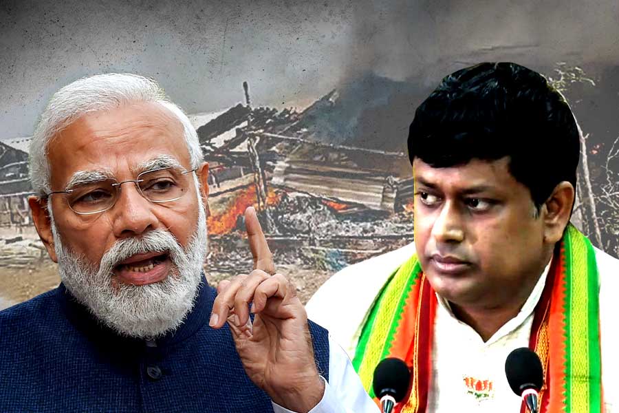 PM Modi likely to meet Sandeshkhali victims during his WB visit । Sangbad Pratidin