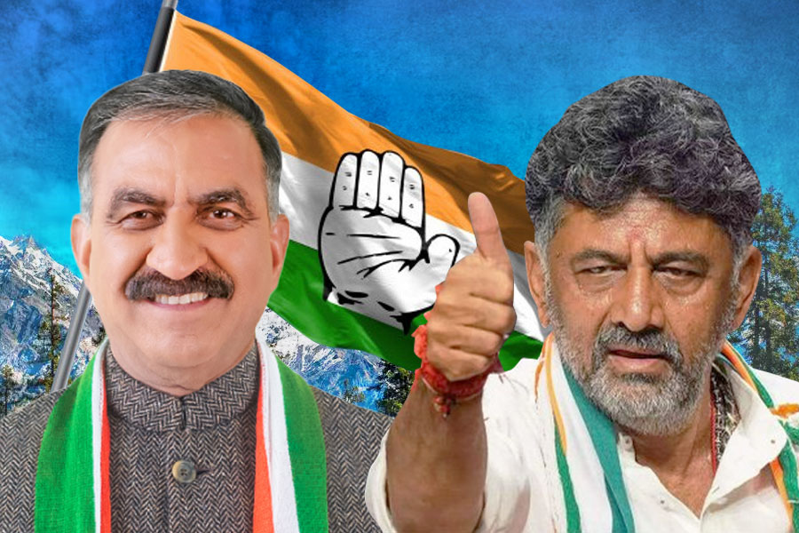 DK Shivakumar says Himachal Congress crisis over | Sangbad Pratidin