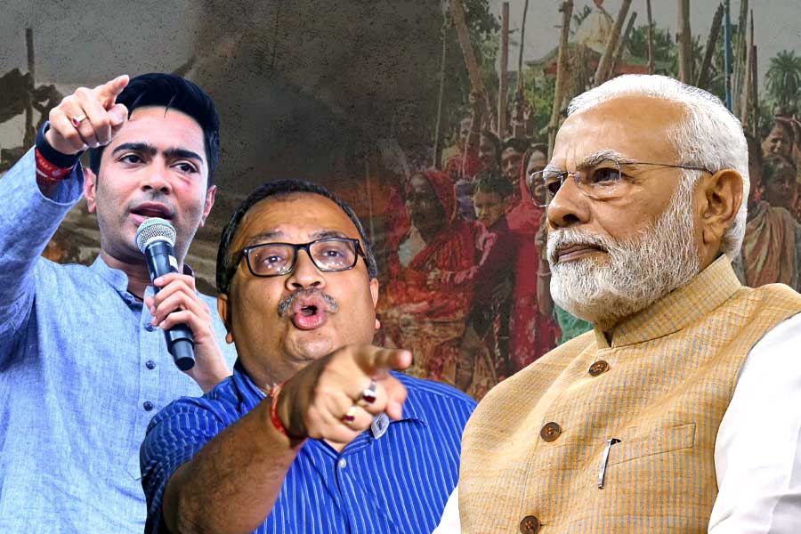 TMC slams Modi Govt in Sandeshkhali Issue | Sangbad Pratidin