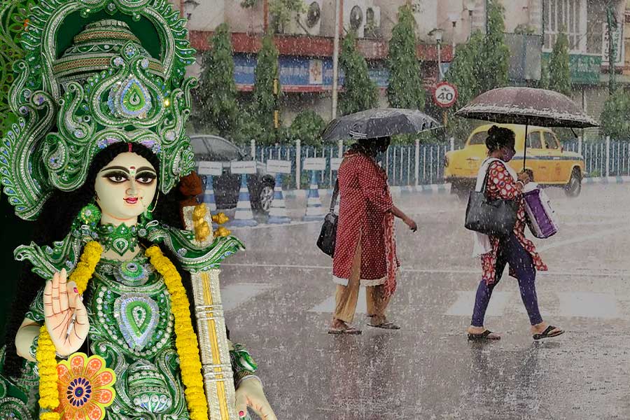 Rainfall likely in Kolkata during Saraswati Puja