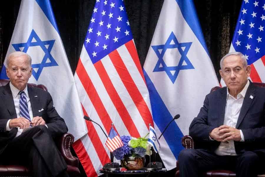 Joe Biden privately slammed Israel's Netanyahu। Sangbad Pratidin