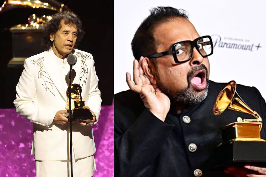 India Wins Big At The Grammys: Shankar Mahadevan, Zakir Hussain’s band Shakti bagged
