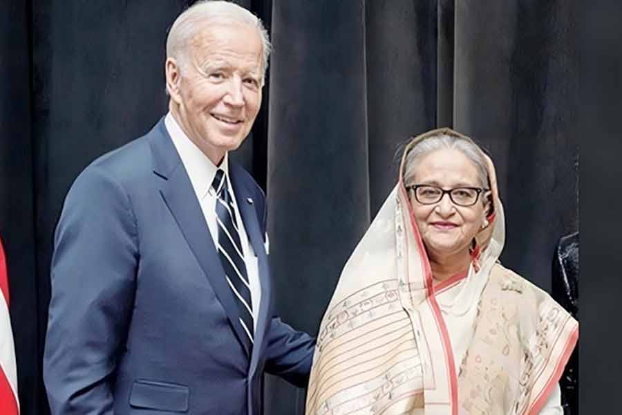 Biden sent letter to Hasina expressing willingness to work together। Sangbad Pratidin