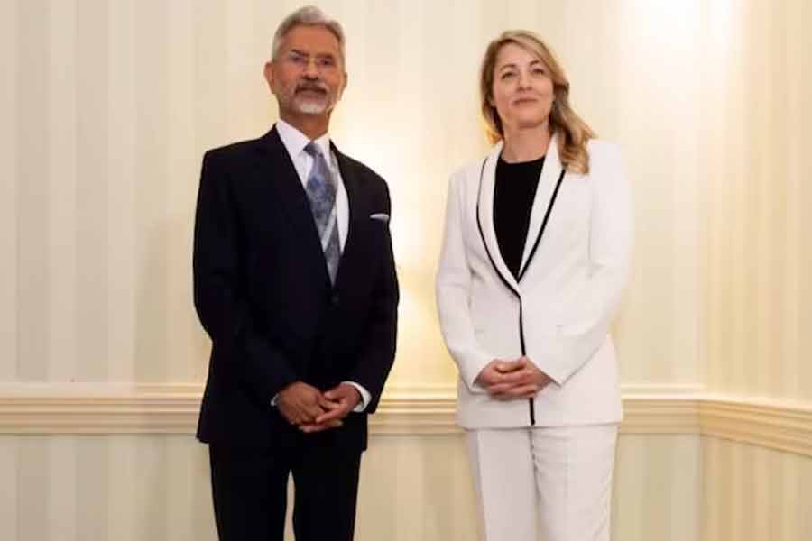 Jaishankar met Canadian Foreign Minister amid diplomatic row। Sangbad Pratidin