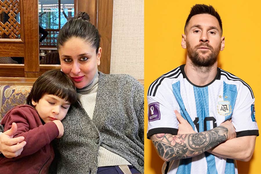 Kareena Kapoor says son Taimur Ali Khan wants to be Lionel Messi | Sangbad Pratidin