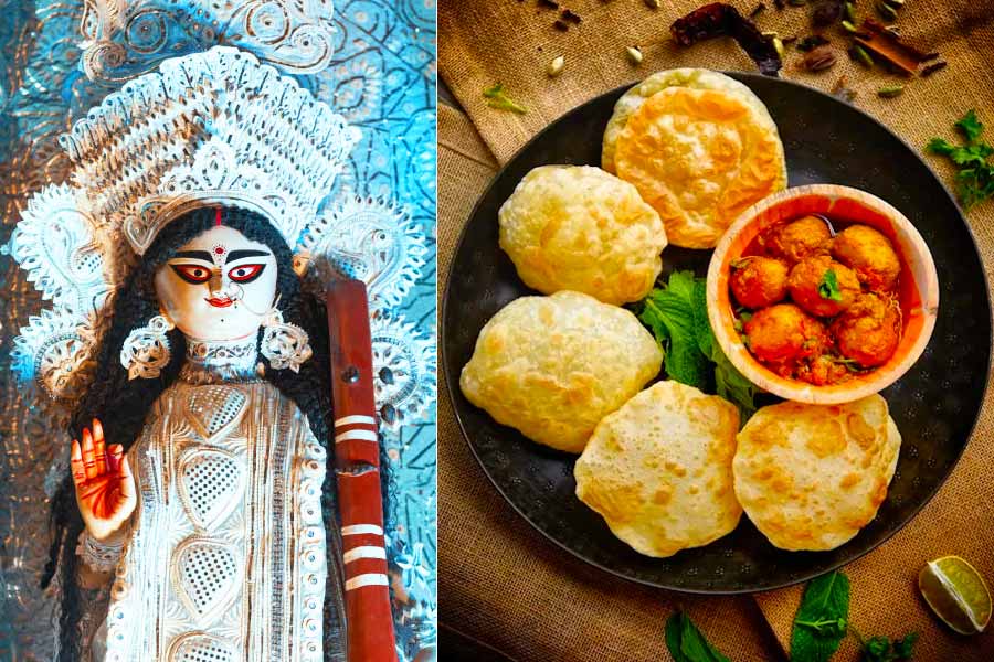 Saraswati Puja 2024: Hinger Kochuri with Aloor Dam bhog recipe | Sangbad Pratidin