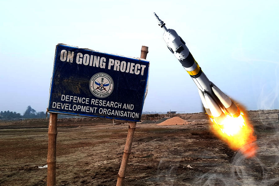 DRDO is making Missile Launch pad at Junput coastal area for testing | Sangbad Pratidin
