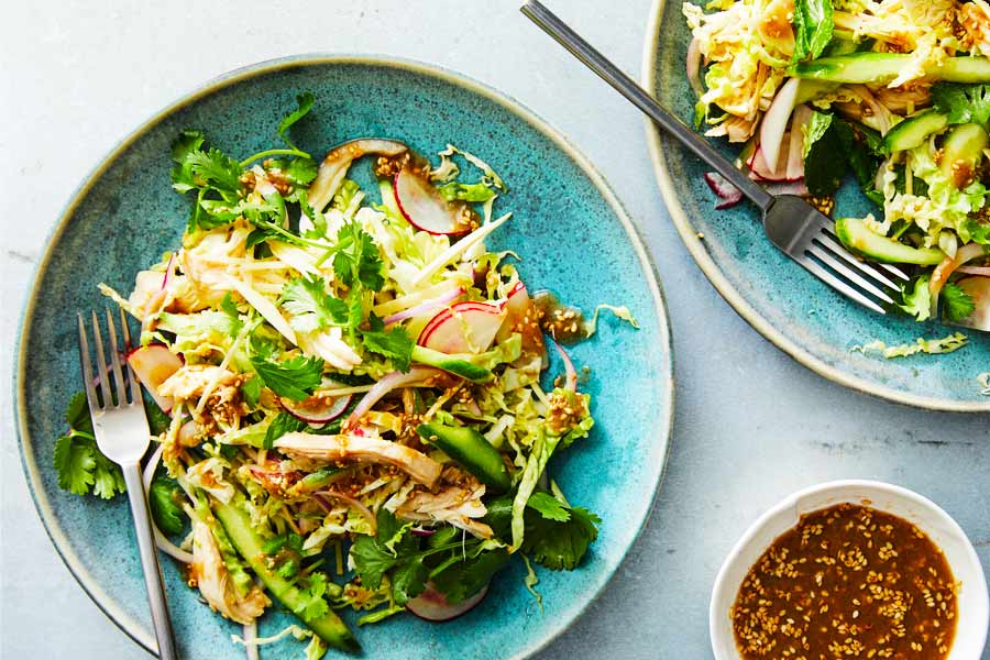 Healthy and Tasty Chicken Cabbage Salad recipe