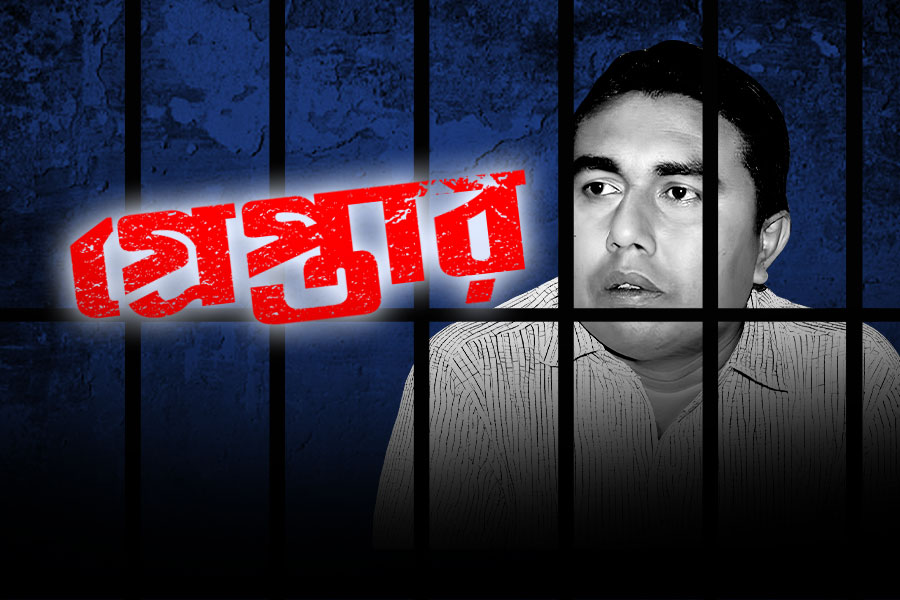 Police arrested Sandeshkhali's TMC leader Shahjahan Sheikh । Sangbad Pratidin