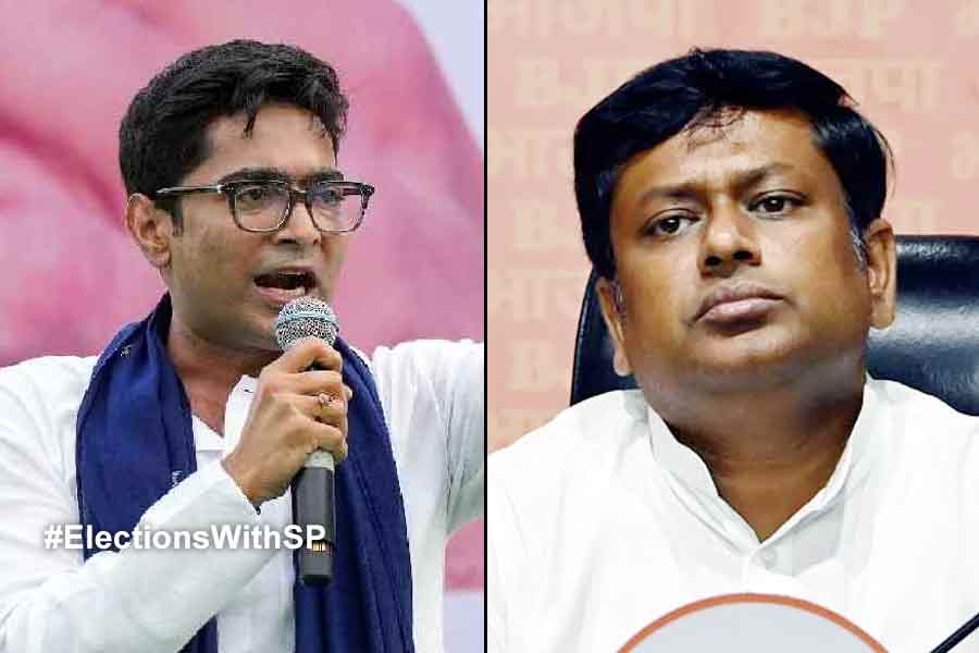 Abhishek Banerjee challenges Sukanta Majumdar on central dues