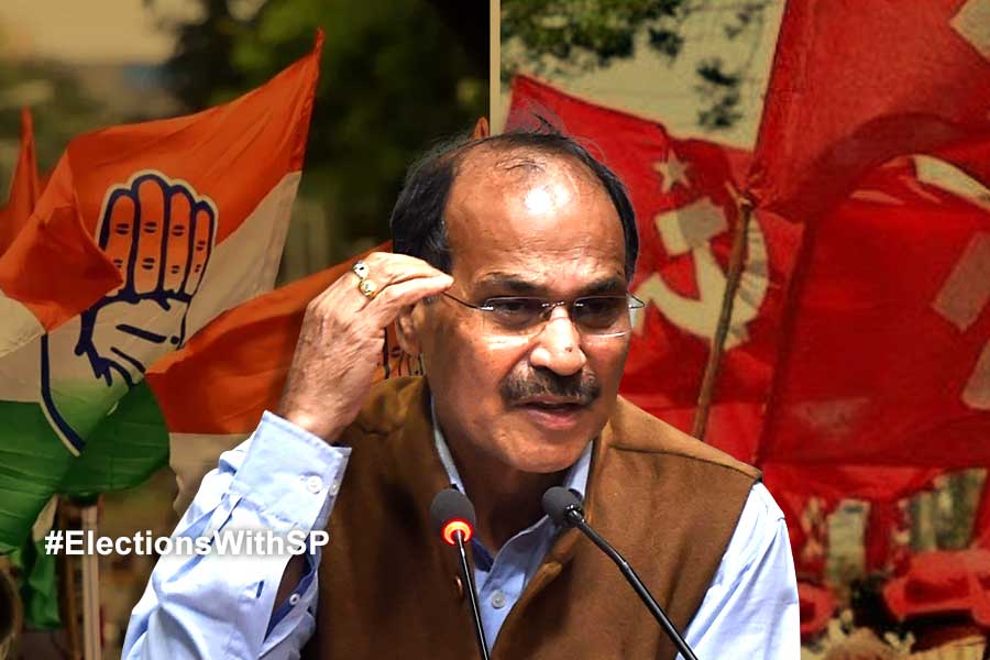 বামেদের সঙ্গে জোট নিয়ে কংগ্রেসে ক্ষোভের আগুন, অধীরকে দুষছেন একাধিক জেলা সভাপতি
