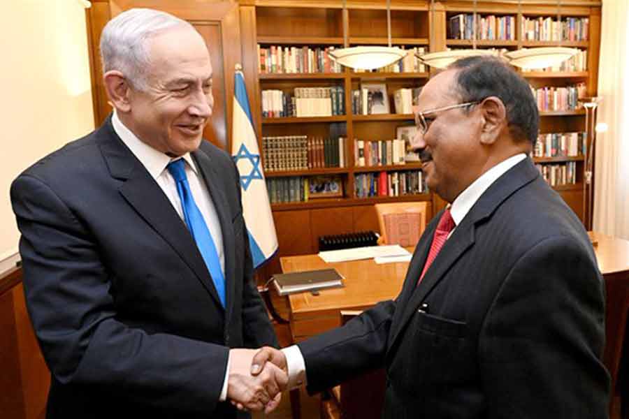 Ajit Doval meets Netanyahu, discussed various issues on the ongoing war