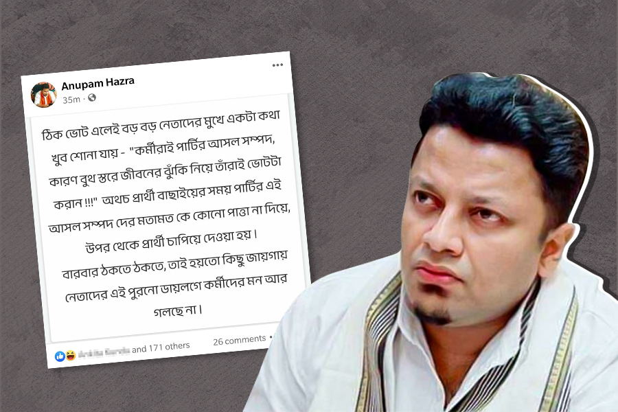Anupam Hazra again in the controversy before the Lok Sabha Election