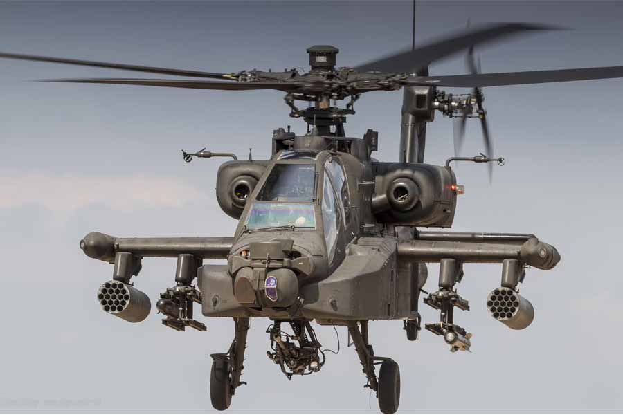 Indian army raises 1st Apache attack helicopter squadron near Pak Border