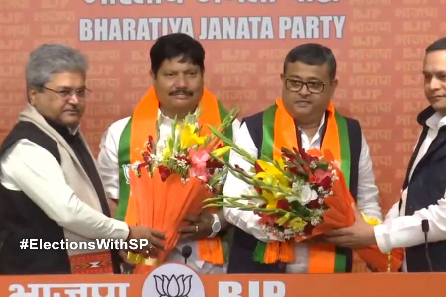 Arjun Singh and Dibyendu Adhiakri joins BJP