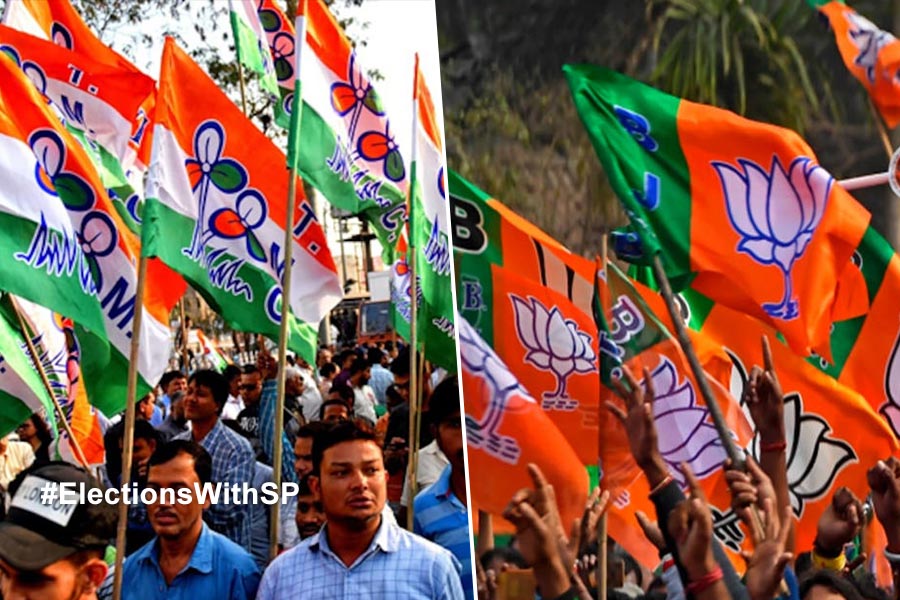 TMC and BJP clash in Nandigram before Lok Sabha election 2024