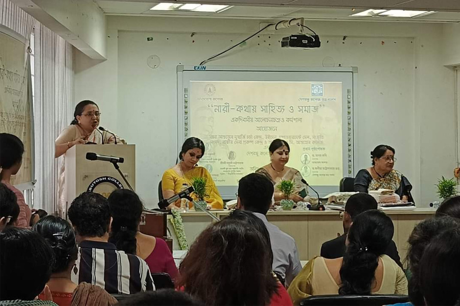 Seminar of two colleges on women, literature and society
