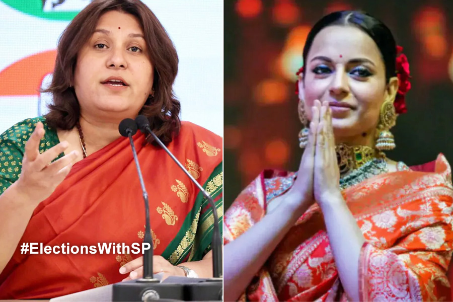 কঙ্গনাকে ‘যৌনকর্মী’ বলায় দলেও ‘শাস্তি’, সুপ্রিয়াকে লোকসভার প্রার্থী তালিকা থেকে সরাল কংগ্রেস