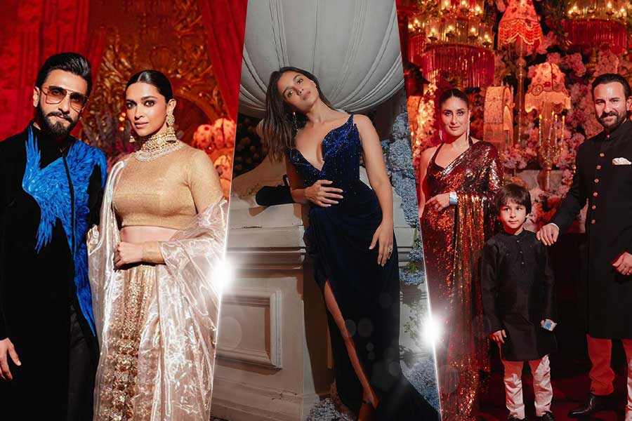 Here are some Glam pictures from Anant Ambani-Radhika Merchant's pre-wedding celebrations in Jamnagar