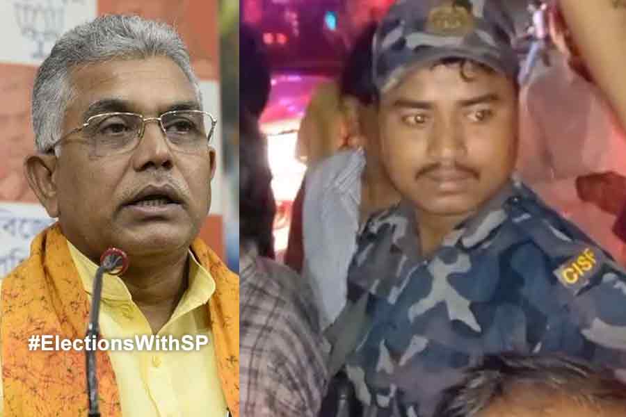 সংবাদমাধ্যম ও আমজনতার সঙ্গে দুর্ব্যবহার! দিলীপের নিরাপত্তারক্ষীদের বিরুদ্ধে বাড়ছে ক্ষোভ