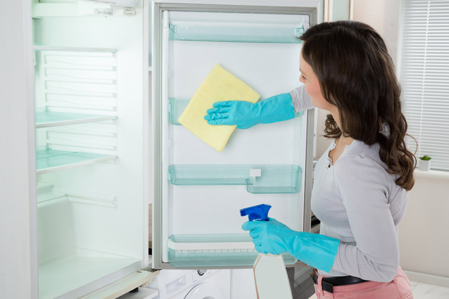 Easy way to Clean the Fridge