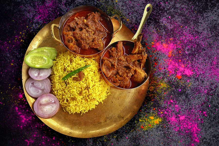 বাসন্তী পোলাও, মাটন রোগান জোশে হোক হোলির উদরপূর্তি, রইল সহজ রেসিপি