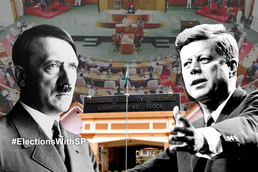 When Adolf Hitler was arrested by John Kennedy in Meghalaya