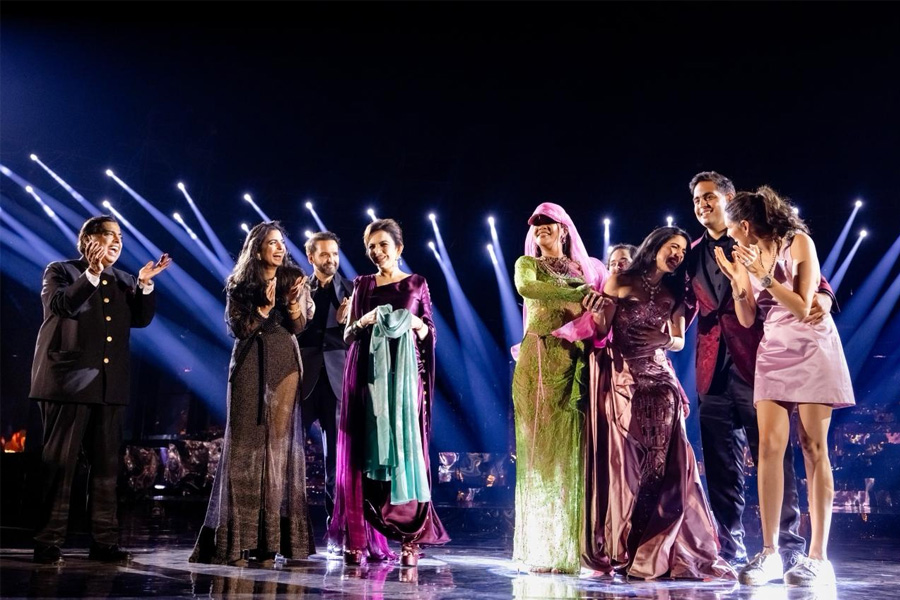 Mukesh Ambani Shake A Leg With Rihanna on Stage at Anant-Radhika’s Pre-Wedding Bash