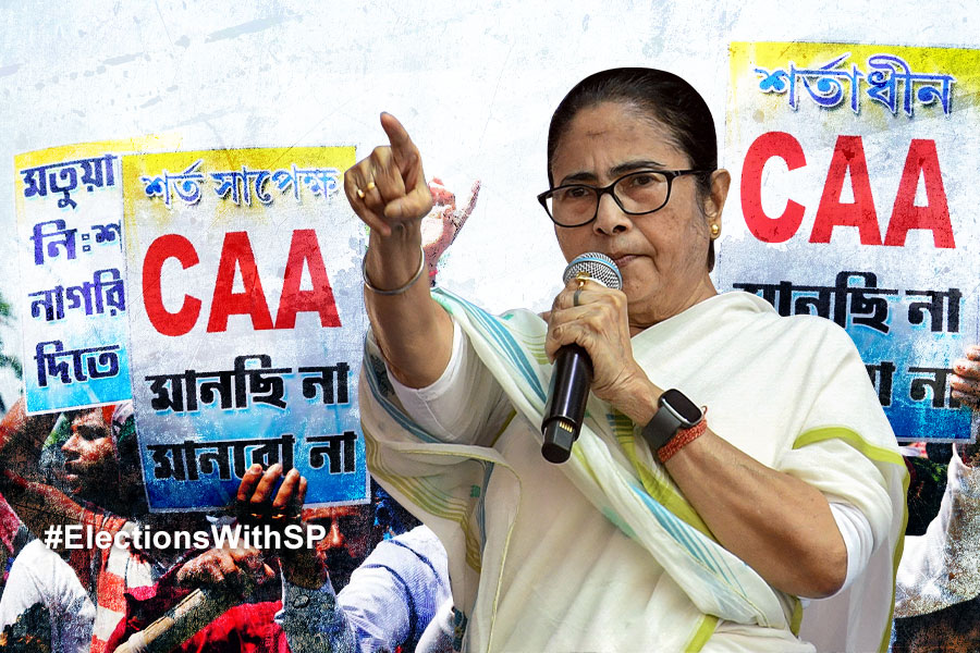 Mamata Banerjee again slam CAA