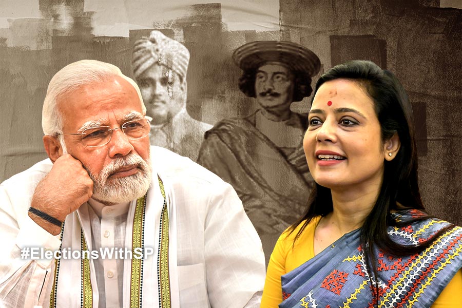 PM Modi confuses Rammohan with Krishnachandra, Mahua Moitra slams