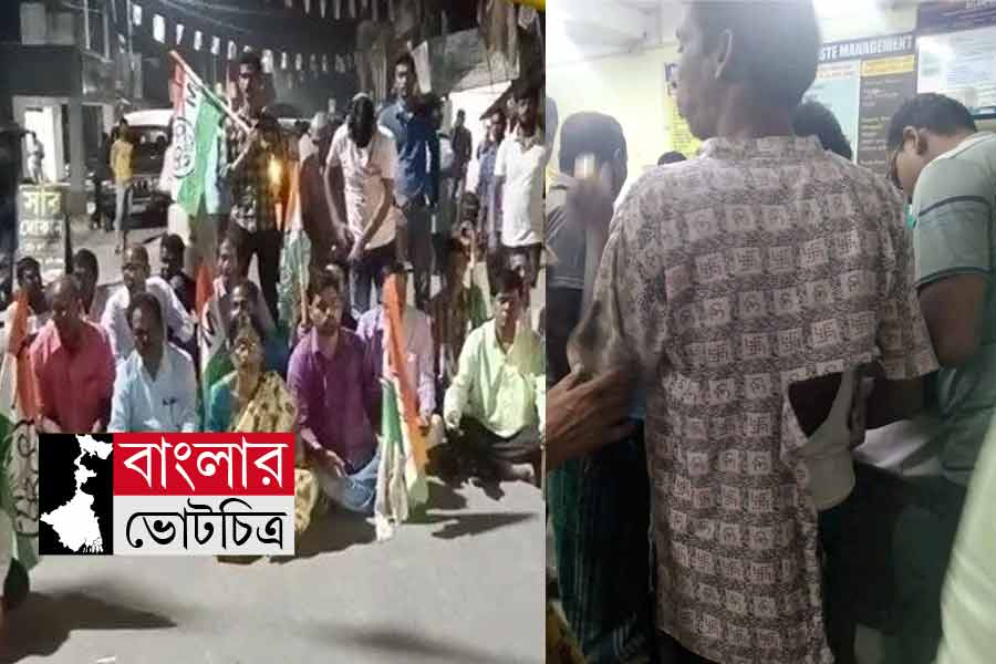 TMC workers allegedly attacked by BJP in Nandigram before Loksabha Election 2024