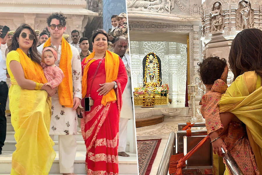 রামলালায় মুগ্ধ প্রিয়াঙ্কা, ‘সংস্কারি দেশি গার্ল’-এর প্রশংসায় পঞ্চমুখ নেটপাড়া, দেখুন অ্যালবাম