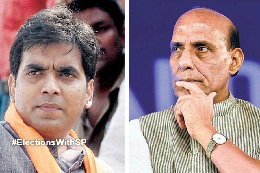 Rajnath Singh on Parivarvaad Says denied ticket to son in UP Assembly Poll
