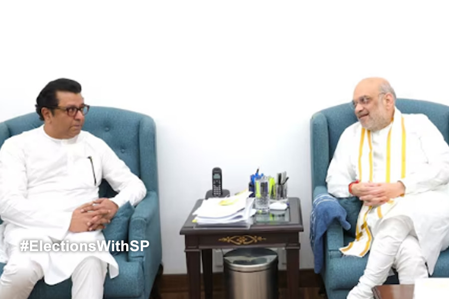 MNS chief Raj Thackeray meets Home Minister Amit Shah
