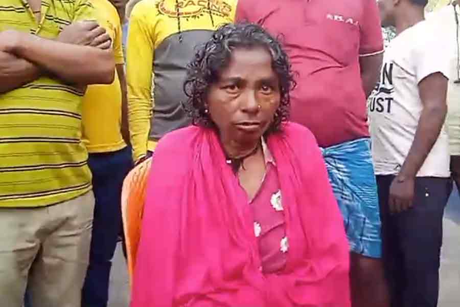 A woman recovered from a river in Basirhat