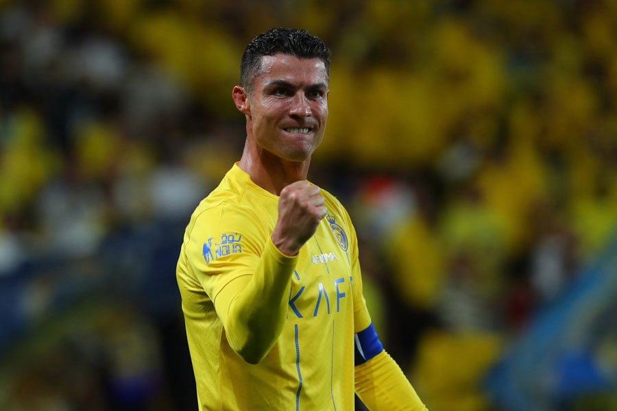 Cristiano Ronaldo scores a Hat-trick as Al Nassr thrash Al-Tai