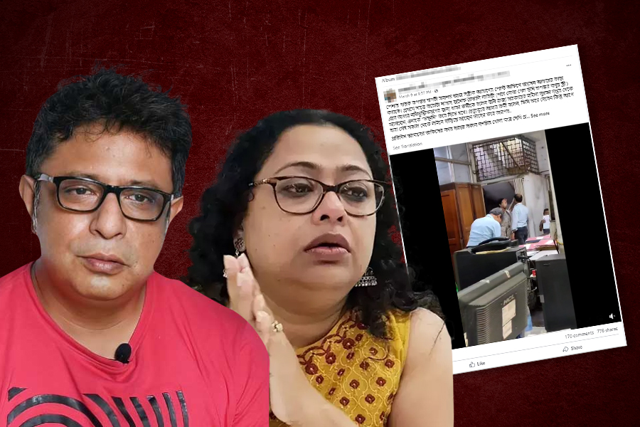 Wife of singer Rupankar Bagchi, Chaitali Lahiri opens up on the controversial post office video